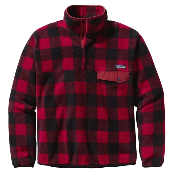 Patagonia Other - RARE Patagonia Synchilla® Snap-T® Buffalo Plaid